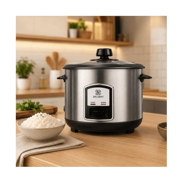 Stainless Steel Rice Cooker 1.8L
