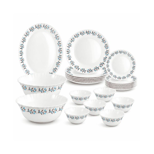Lavelle 21 Pc Opal Dinner Set
