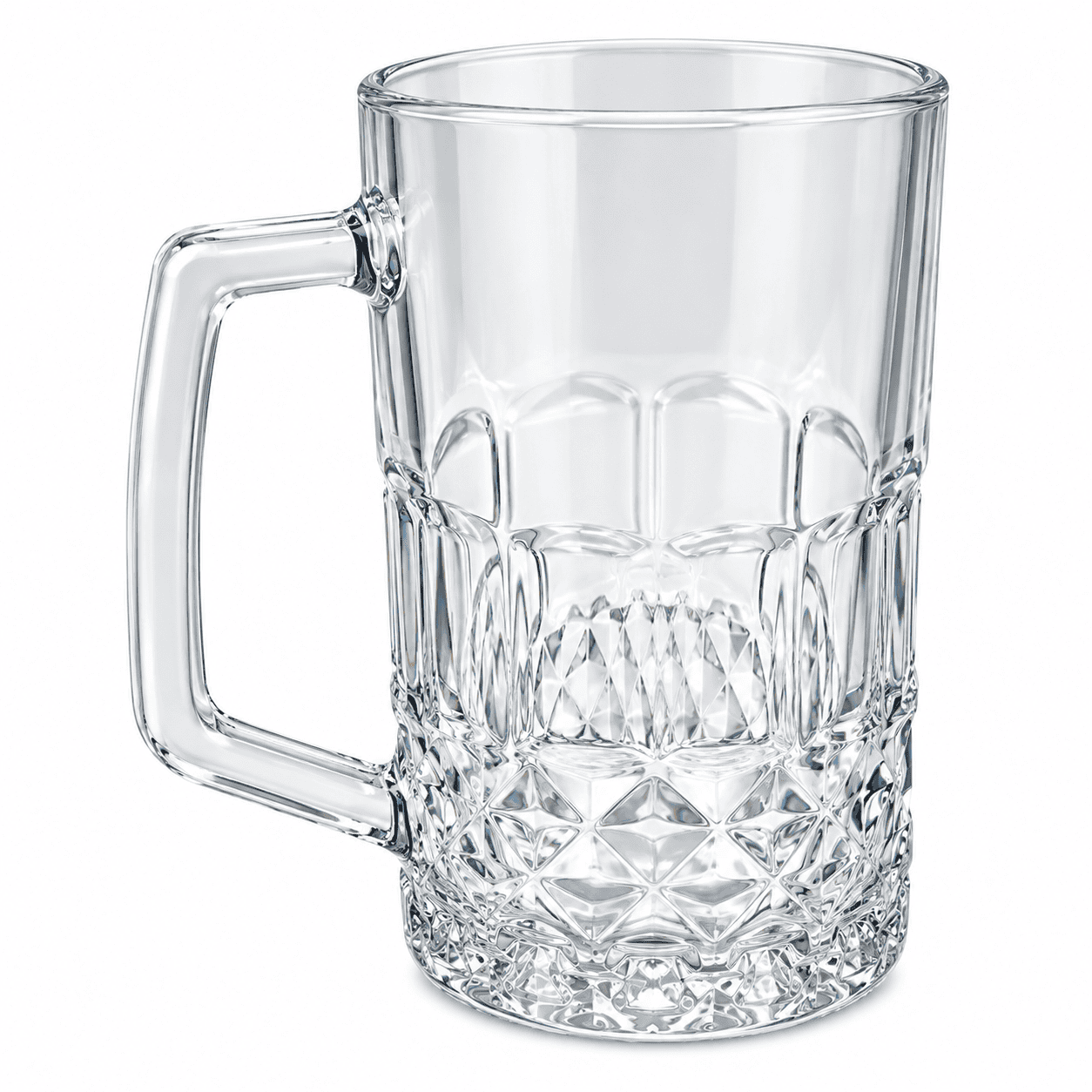 CLEAR GLASS MUG