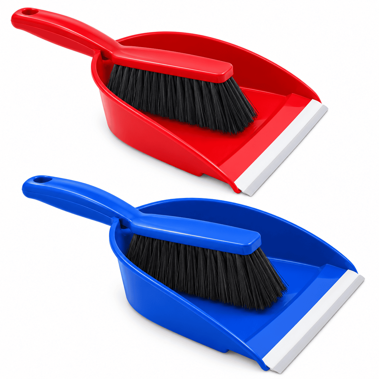 Hand dust pan brush set - Assorted colours