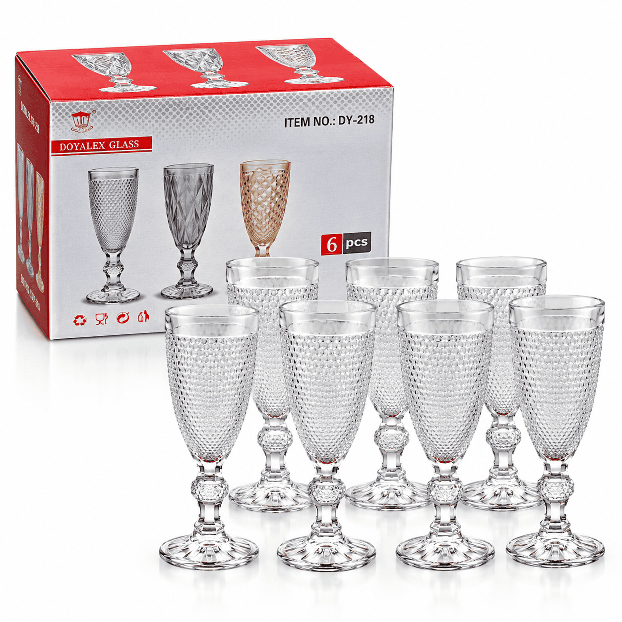 FANCY 6PCS GLASS SET