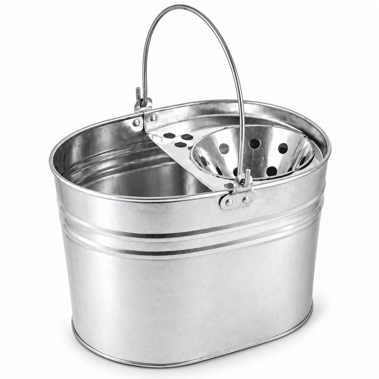 METAL MOP BUCKET 13L