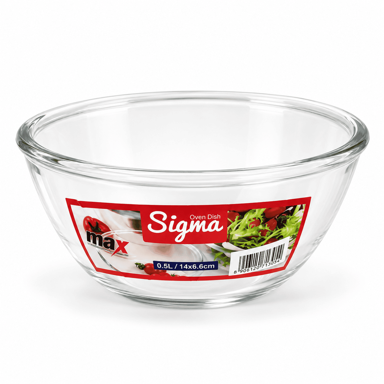 Round Mixing Glass Bowl - 0.5L