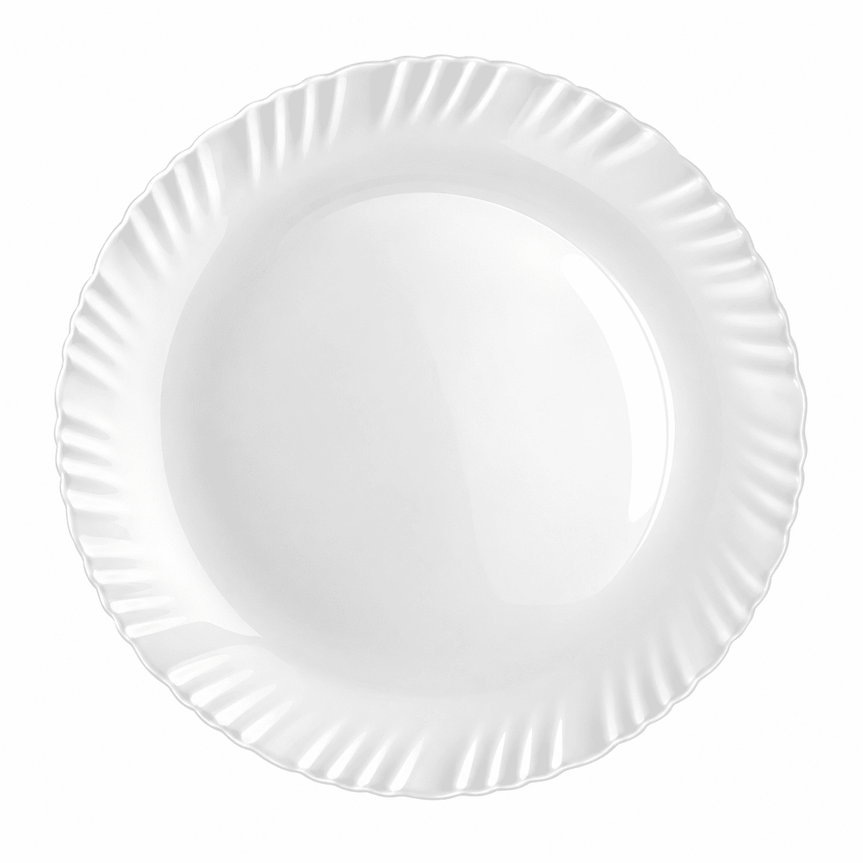 Aurelia 10" White Plate *36*