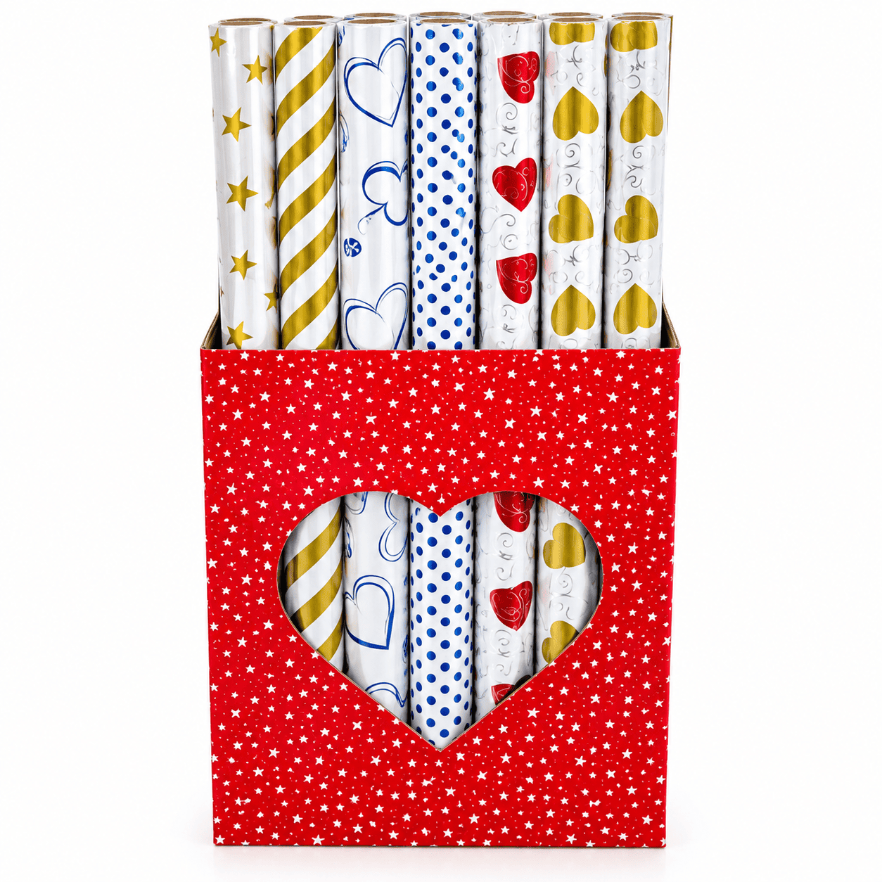 PRINTED GIFT PAPER ROLLS 300CM