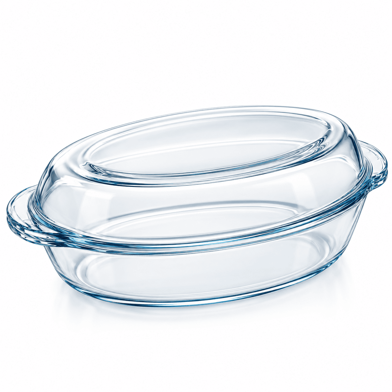 Oval Baking casserole with lid 3800ML - 32 x 20cm