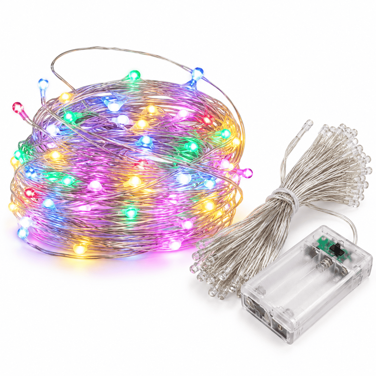 X-MAS 20 BATTERY LIGHTS - MULTICOLOUR
