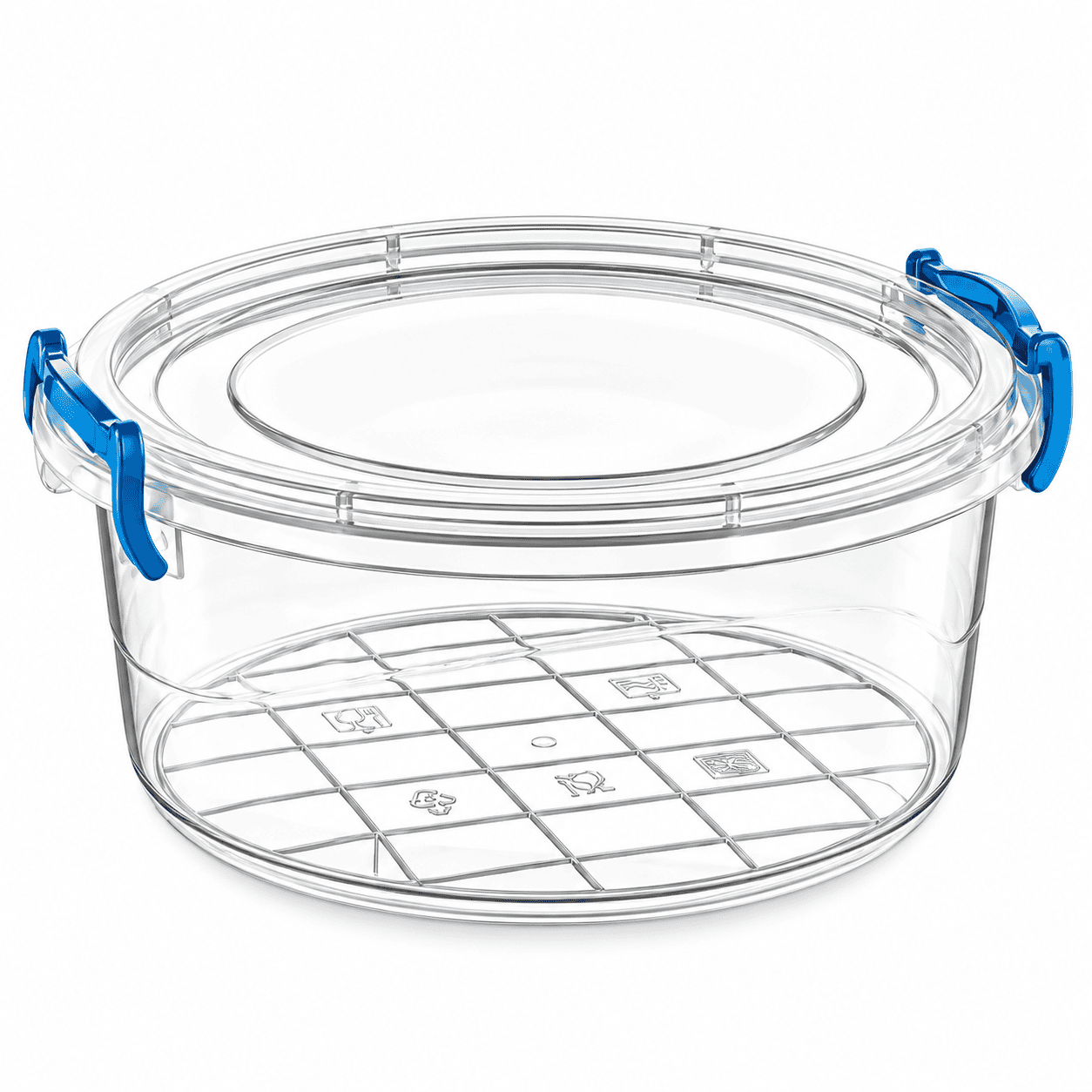 ROUND STORAGE BOX  NO:2 - (1.2LT)