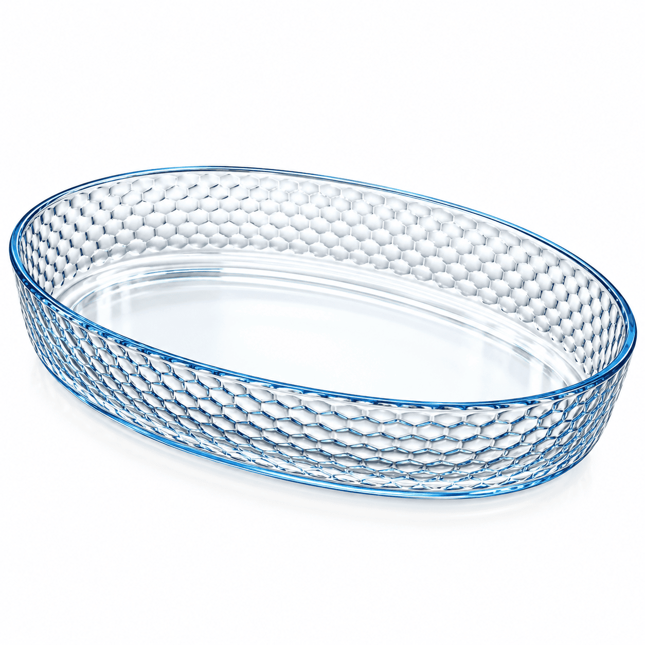 Oval Honeycombe Baking dish - 35 x 24cm