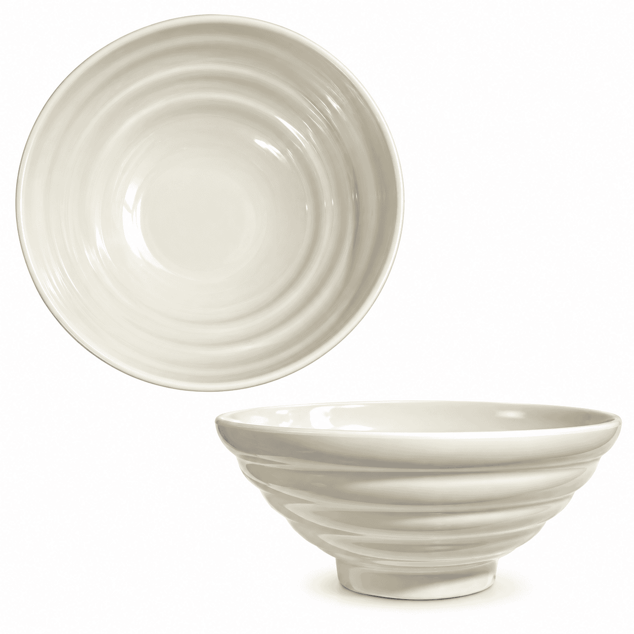 9.5INCH WHITE MELAMINE BOWL