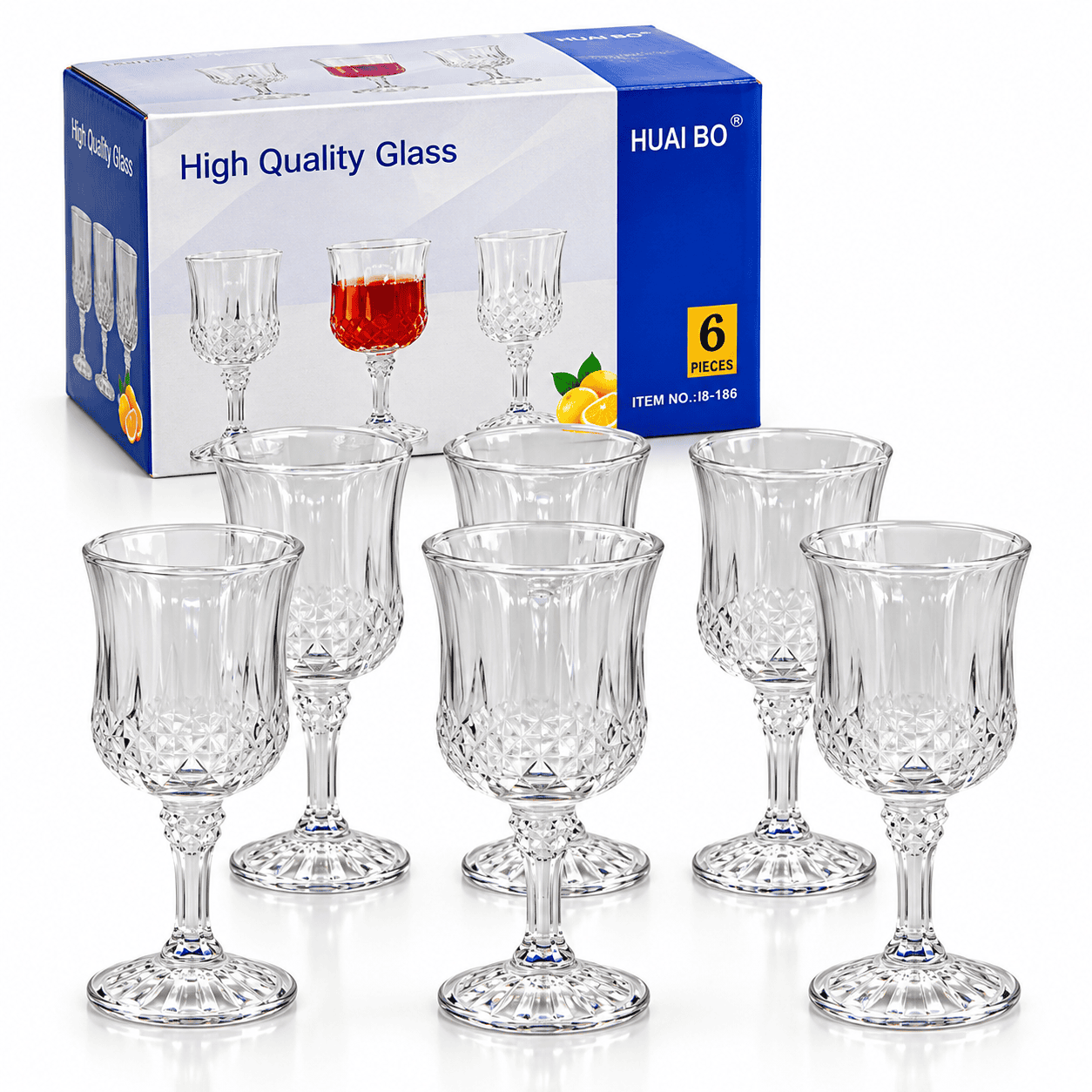 FANCY 6PCS GLASS SET