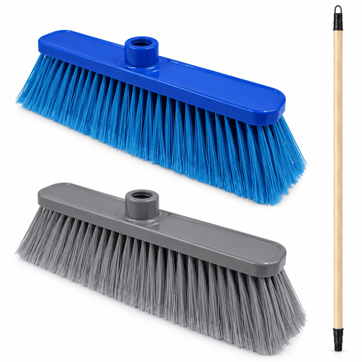 Soft brush with stick