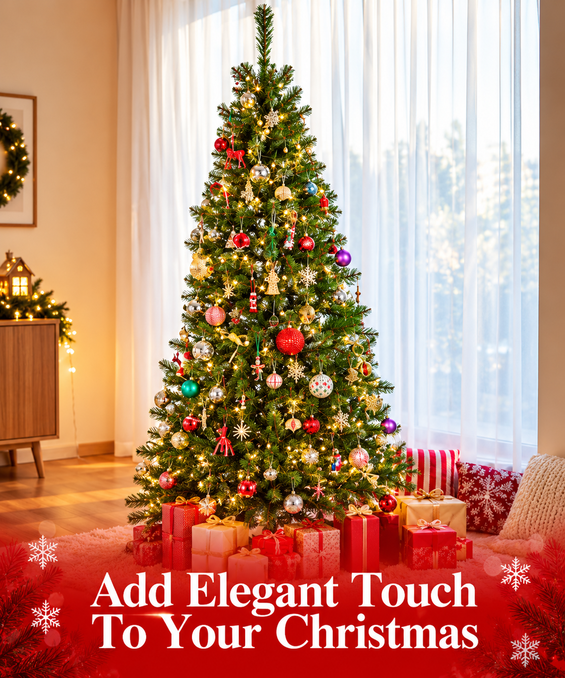 Christmas Tree 5ft Green 150cm thumbnail 4