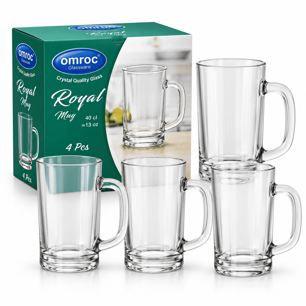 ROYAL MUG 4PCS SET 415ML