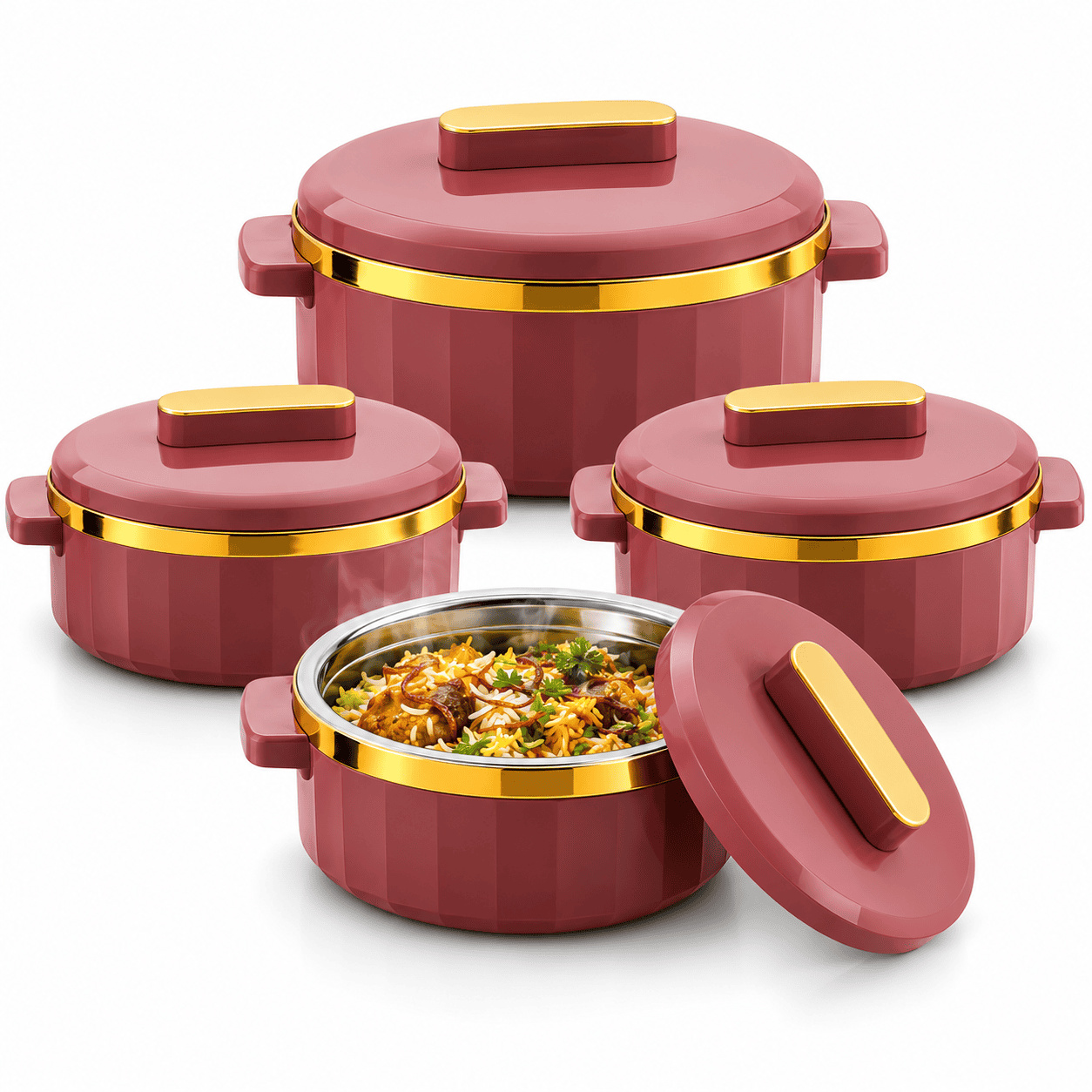 Meraki 4 PCS Hotpot Set *6* (500,1000,2000,2500ML)