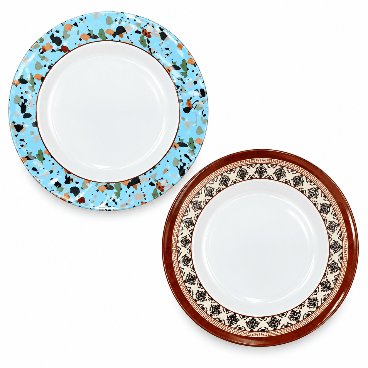 9INCH PRINTED ROUND MELAMINE PLATE