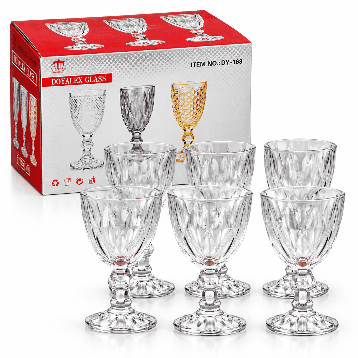 FANCY 6PCS TUMBLER SET