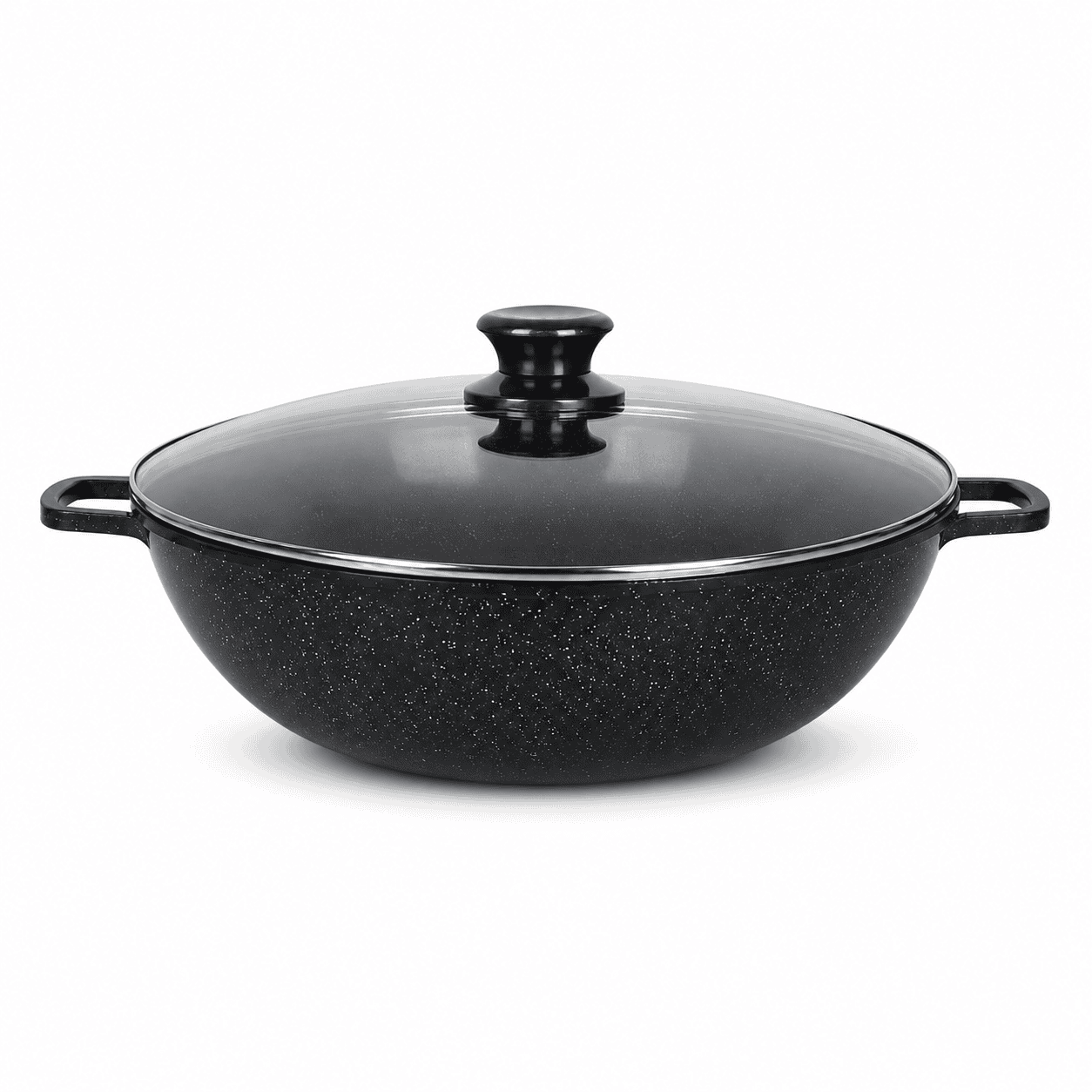 Nova Diecast Non-Stick  Wok Black 40cm