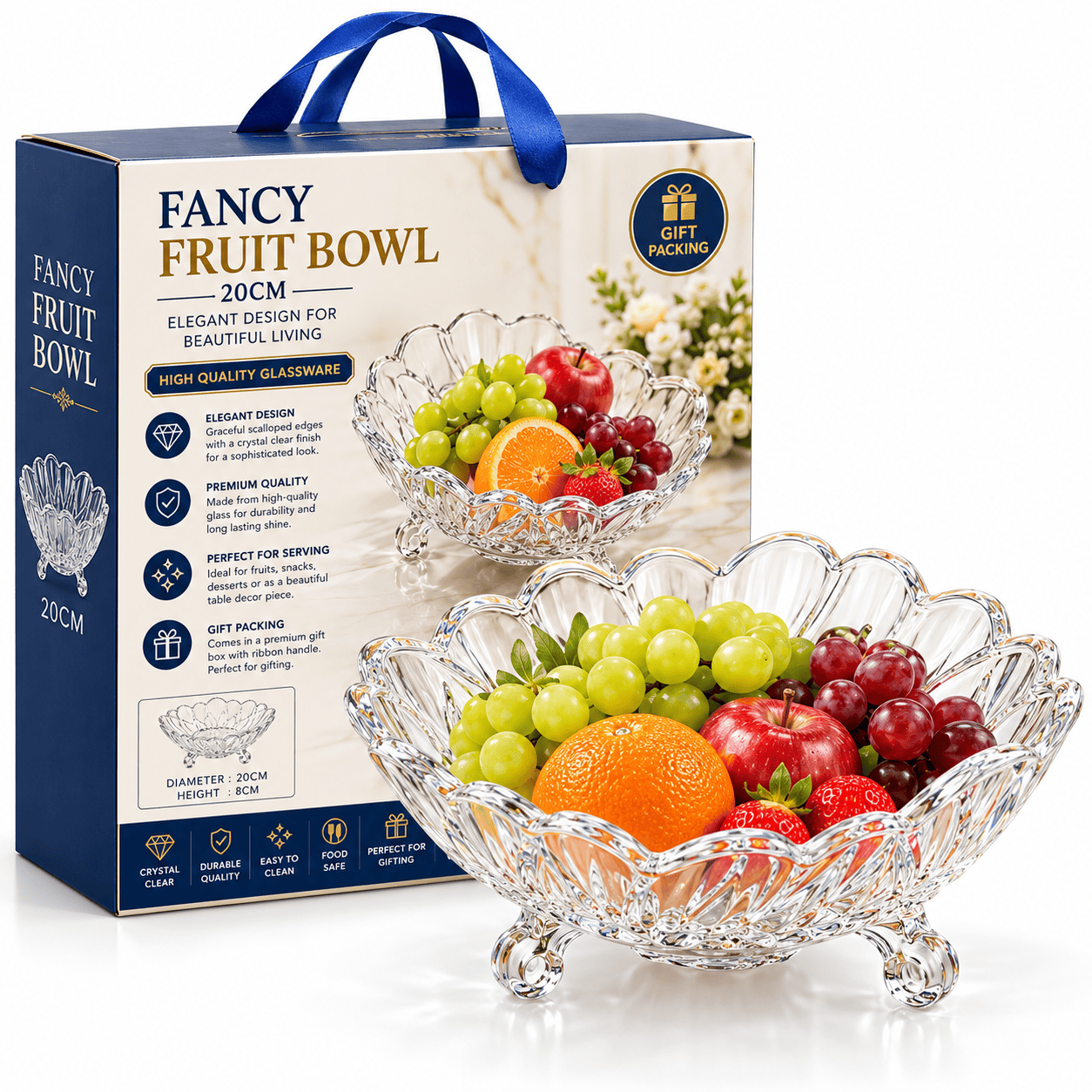 Fancy fruit bowl