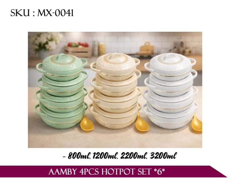 MX-0041: Aamby 4pcs hotpot set *6*