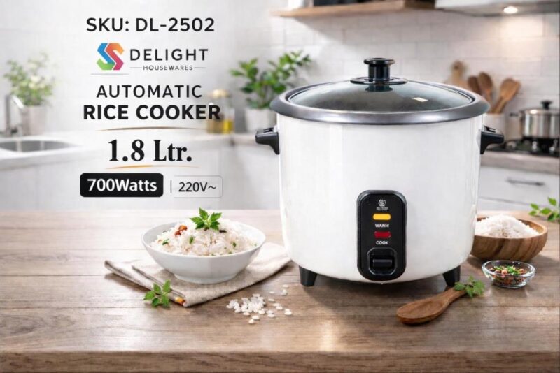 1.8LTR AUTOMATIC RICE COOKER - 700WATTS