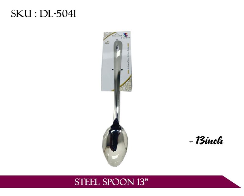 STEEL SPOON 13" *72*