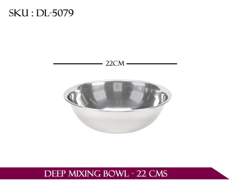 DEEP MIXING BOWL - 22CMS *72*
