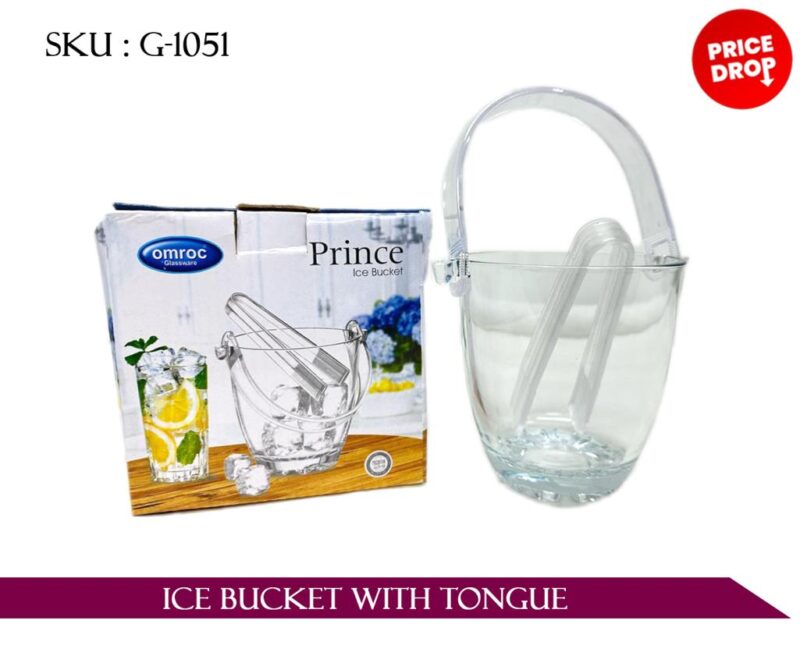 ICE BUCKET WITH TONGUE