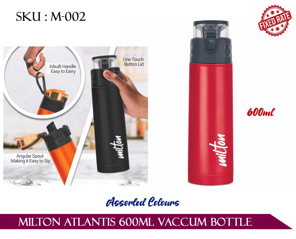 MILTON ATLANTIS 600ML VACCUM BOTTLE