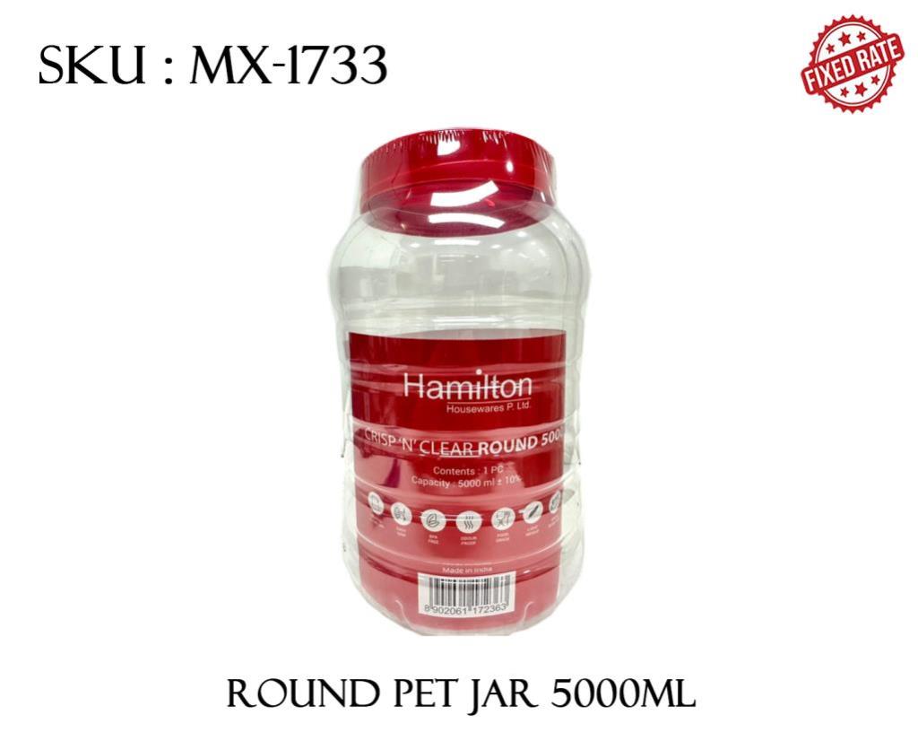 ROUND PET JAR 5000ML *12*