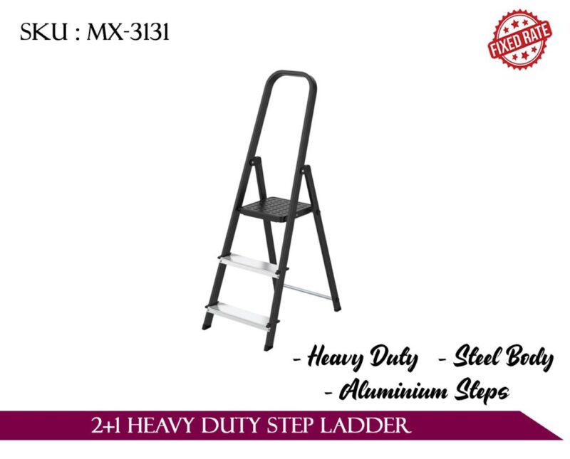 2+1 HEAVY DUTY STEP LADDER