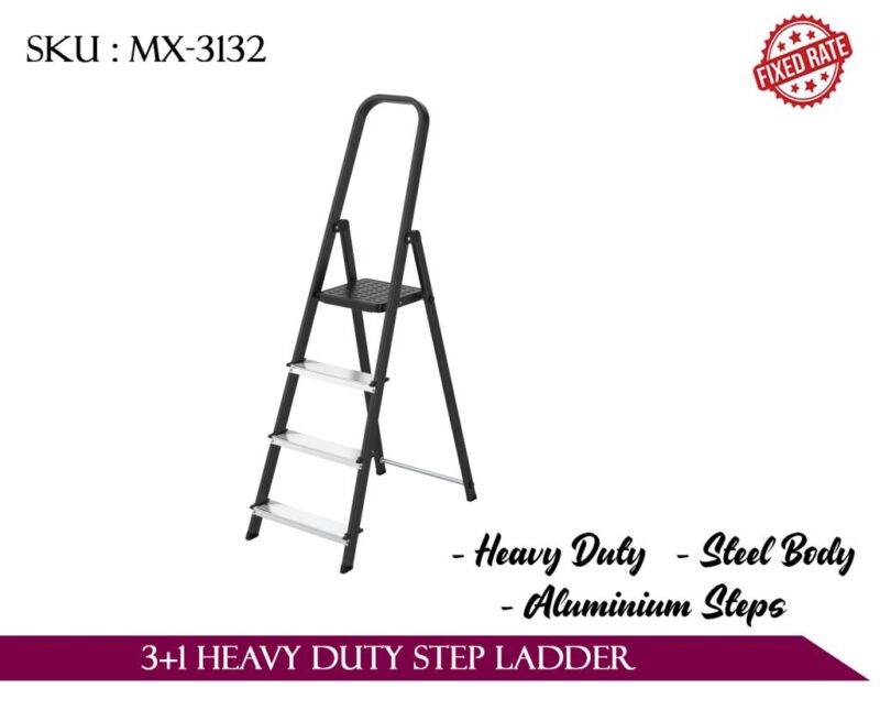 3+1 HEAVY DUTY STEP LADDER