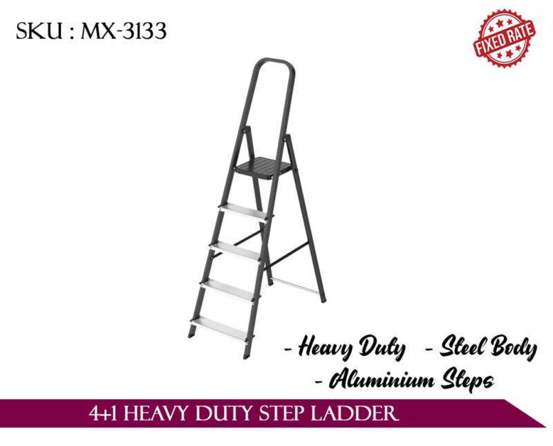 4+1 HEAVY DUTY STEP LADDER
