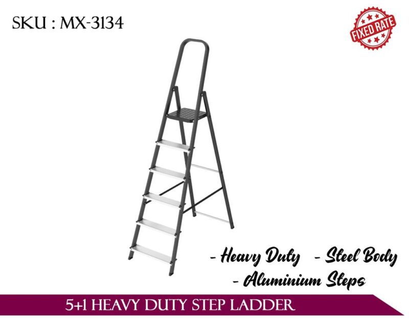 5+1 HEAVY DUTY STEP LADDER