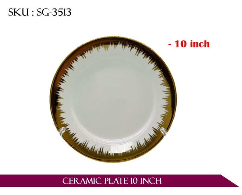 CERAMIC PLATE 10INCH