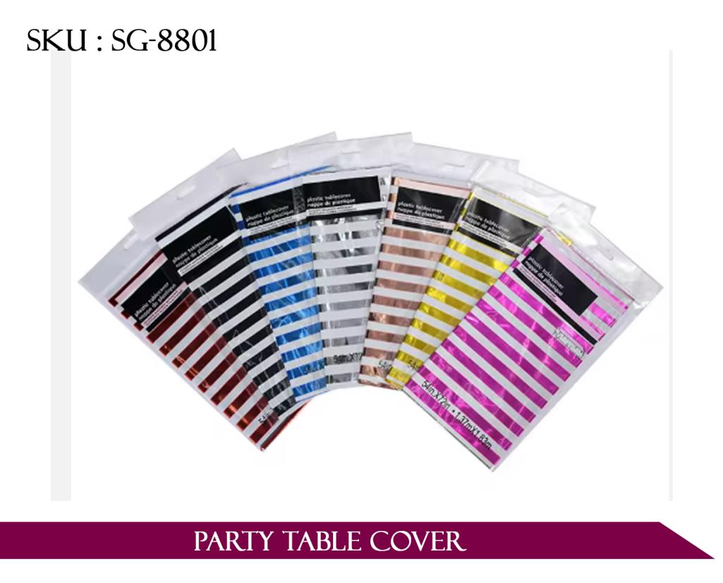 SG-8801: PARTY TABLE COVER