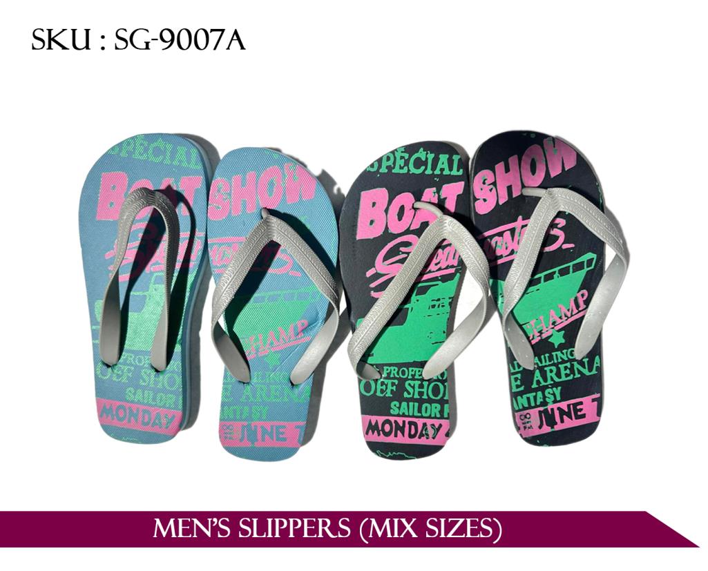 MEN'S SLIPPERS (MIX SIZES)