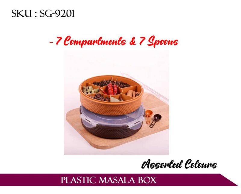 PLASTIC MASALA BOX  *24*