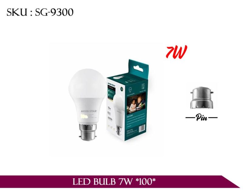 LED BULB 7W *100*
