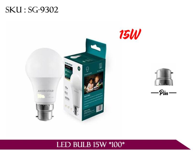 LED BULB 15W *100*
