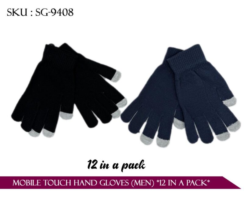 MOBILE TOUCH HAND GLOVES (MEN) *12* *120*