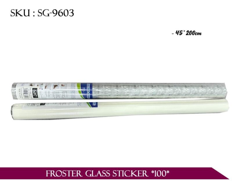 FROSTER GLASS STICKER *100*