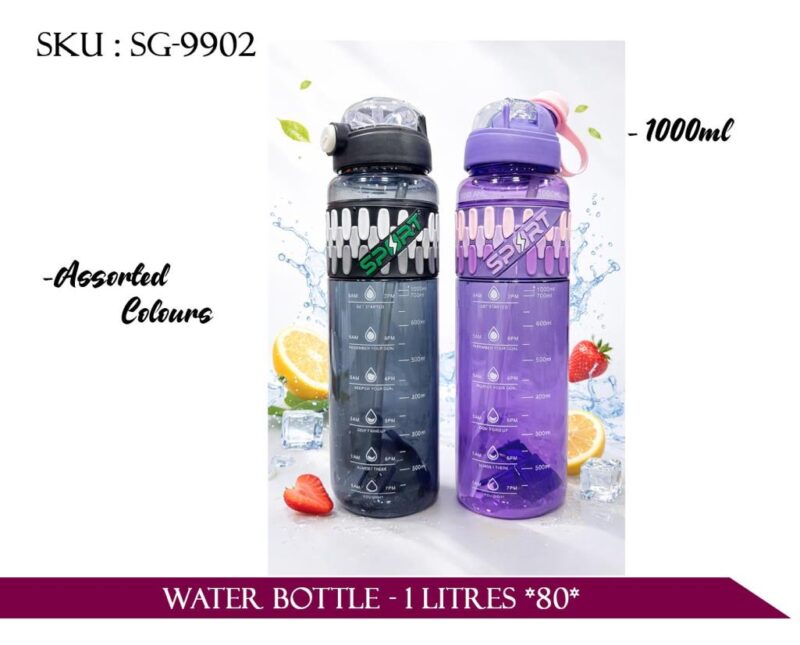 WATER BOTTLE - 1 LITRES *80*