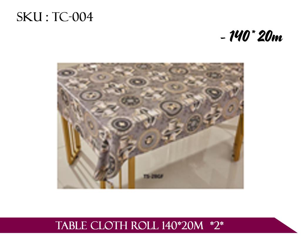 TABLE CLOTH ROLL 140*20M *2*