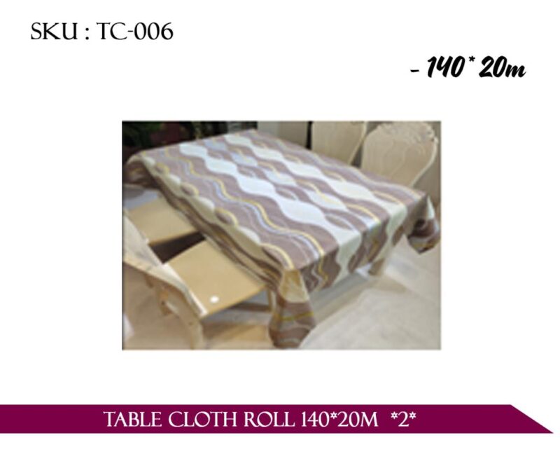 TABLE CLOTH ROLL 140*20M *2*