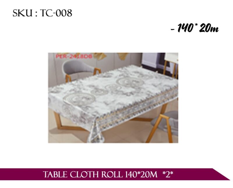TABLE CLOTH ROLL 140*20M *2*