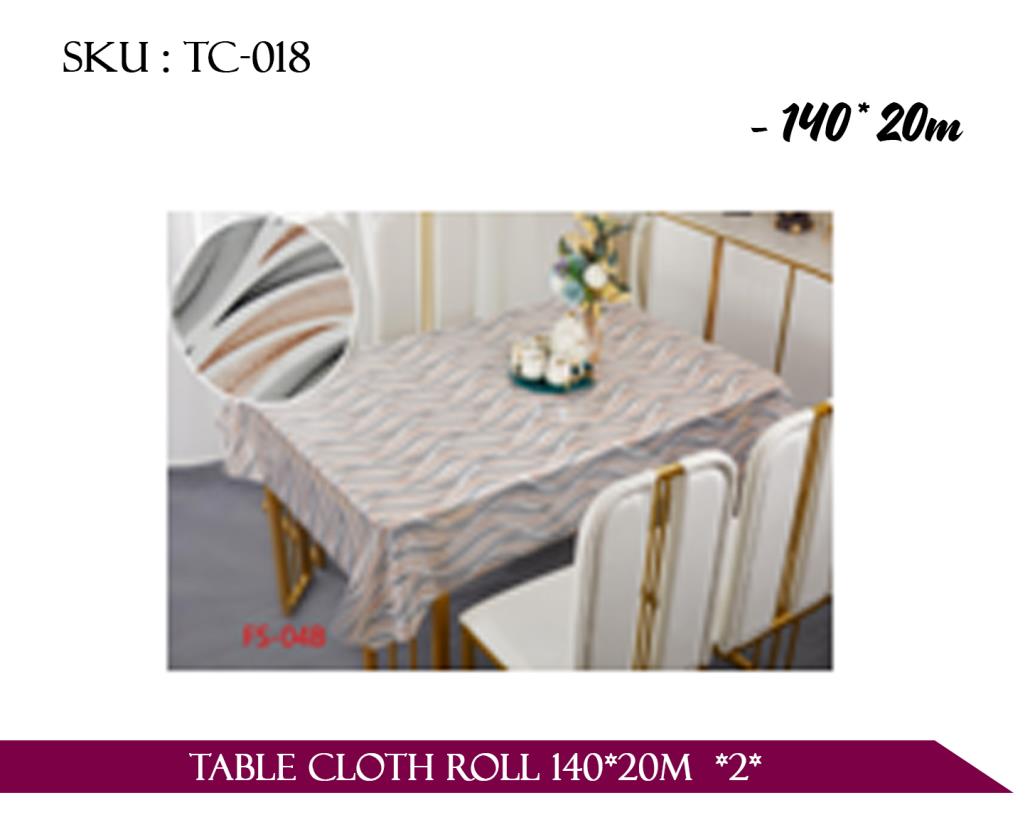 TABLE CLOTH ROLL 140*20M *2*
